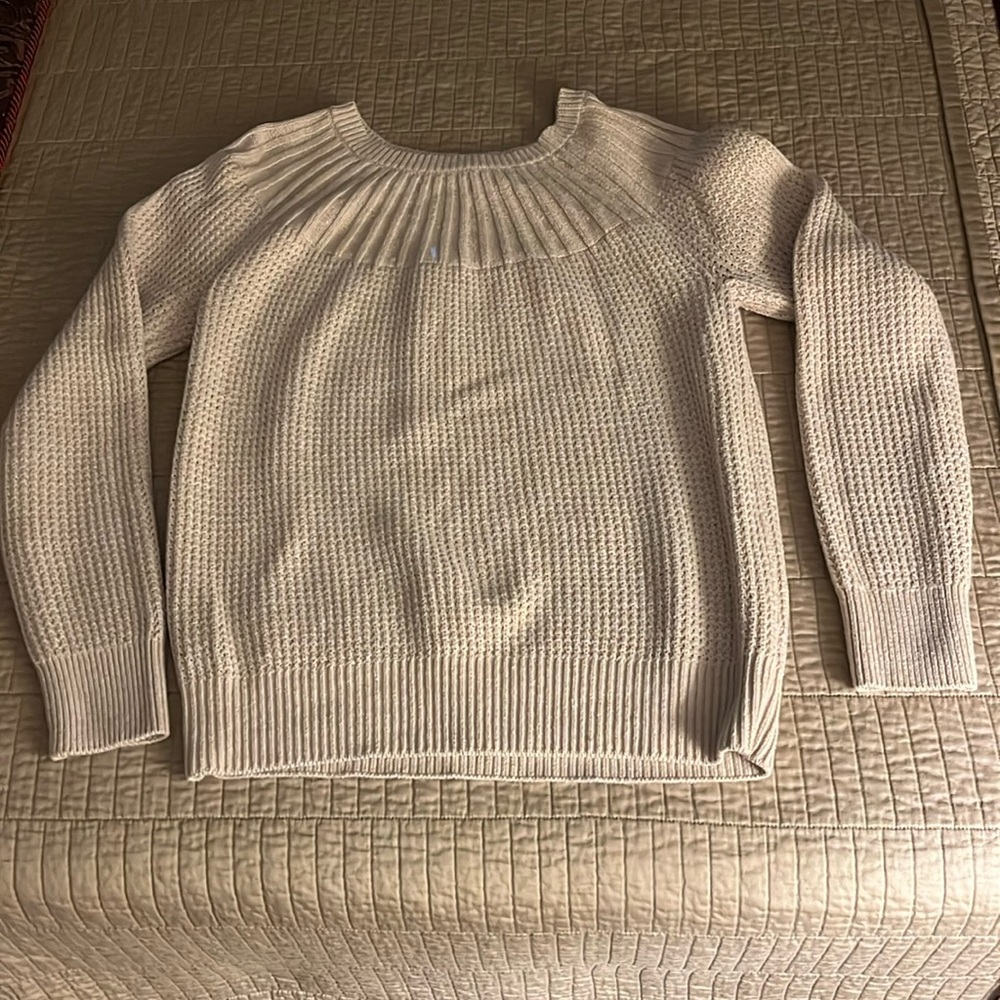 Women’s Banana Republic sweater: size Large, color Oatmeal